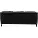 Camden Black Leather Living Room Set