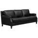 Camden Black Leather Living Room Set