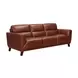 Colton Brandy Leather Living Room Set