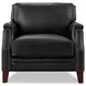 Camden Black Leather Living Room Set
