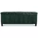 Picavel Green Leather Living Room Set