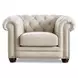 Alwick Vanilla Leather Living Room Set