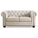 Alwick Vanilla Leather Living Room Set
