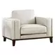 Axton Natural Leather Living Room Set