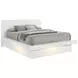 Jessica White Queen Platform Bed
