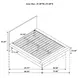 Jessica White Queen Platform Bed