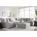 Aslan Court Pebble 6 Piece Sectional with Chaise