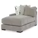 Aslan Court Pebble 6 Piece Sectional with Chaise