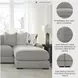 Aslan Court Pebble 3 Piece Sectional with RAF Chaise