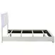 Felicity Gloss White Queen Panel Bed With LED Lighting