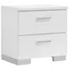 Felicity Gloss White Nightstand