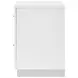 Felicity Gloss White Nightstand