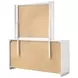 Felicity White High Gloss 6 Drawer Dresser with Mirror