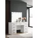 Felicity Gloss White Vanity Desk
