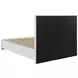 Felicity White California King Upholstered Platform Bed with Storage