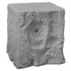 4110 Gray Square Accent Table