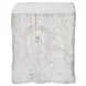 4111 White Square Accent Table