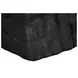 4117 Black Square Accent Table