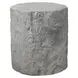 4120 Gray Round Accent Table