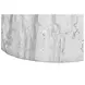 4121 White Round Accent Table