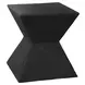 4127 Black Square Accent Table