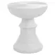 4145 White Round Accent Table