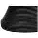 4146 Black Round Accent Table