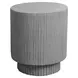 4148 Gray Round Accent Table