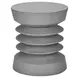 4152 Gray Round Accent Table