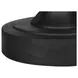 4162 Black Round Accent Table