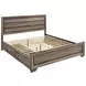 Kauffman Washed Taupe King Storage Panel Bed