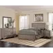 Kauffman Washed Taupe Queen Panel Storage Bed