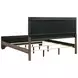 Kauffman Washed Taupe King Panel Bed