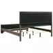 Kauffman Washed Taupe California King Panel Bed