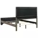 Kauffman Washed Taupe Queen Panel Bed