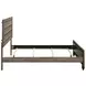 Kauffman Washed Taupe Queen Panel Bed