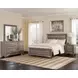 Kauffman Washed Taupe Queen Panel Bed