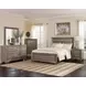 Kauffman Washed Taupe Queen Panel Bed