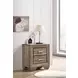 Kauffman Washed Taupe Nightstand