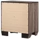 Kauffman Washed Taupe Nightstand