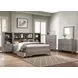 Woodrow Gray Full Storage Wall Bed with Nightstand and Toybox