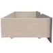 Woodrow Gray Full Storage Wall Bed with Nightstand and Toybox