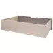 Woodrow Gray Full Storage Wall Bed with Nightstand and Toybox