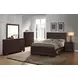 Fenbrook Dark Cocoa King Storage Panel Bed