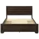 Kauffman Dark Cocoa California King Storage Panel Bed