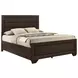 Fenbrook Dark Cocoa Queen Storage Panel Bed