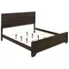 Fenbrook Dark Cocoa King Panel Bed