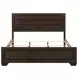 Fenbrook Dark Cocoa King Panel Bed