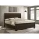 Kauffman Dark Cocoa California King Panel Bed