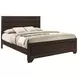Kauffman Dark Cocoa California King Panel Bed
